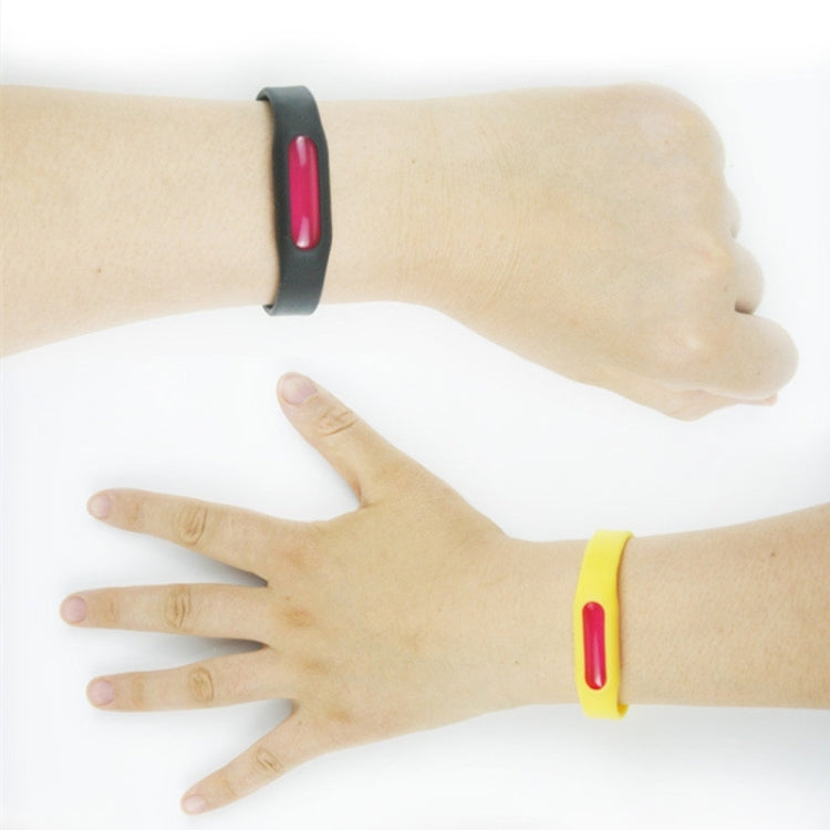 5 PCS Anti-mosquito Silicone Repellent Bracelet Buckle Wristband Bugs Away, Suitable for Children and Adults, Length:23cm, Random Color Delivery - Repellent Wristband by PMC Jewellery | Online Shopping South Africa | PMC Jewellery | Buy Now Pay Later Mobicred