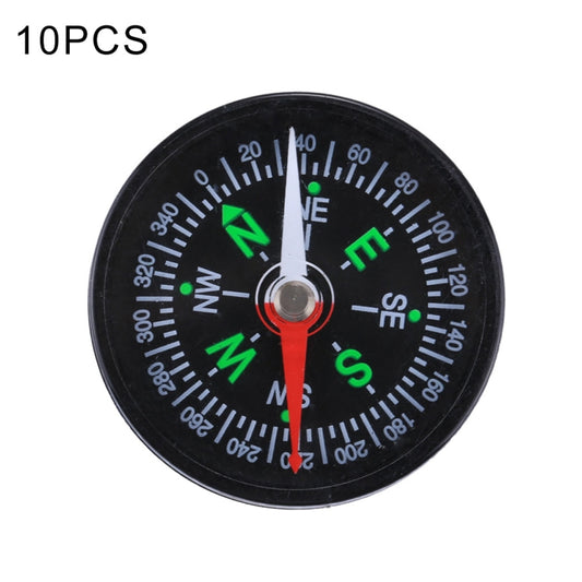 10 PCS 40mm Outdoor Sports Camping Hiking Pointer Guider Plastic Compass Hiker Navigation, Random Color Delivery - Hiking Meter by PMC Jewellery | Online Shopping South Africa | PMC Jewellery | Buy Now Pay Later Mobicred