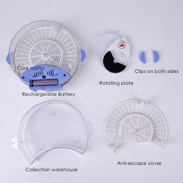 Electric Rotary Fly Catcher Flytrap Mosquito Killer Repellent, US Plug - Repellents by PMC TechLife | Online Shopping South Africa | PMC TechLife