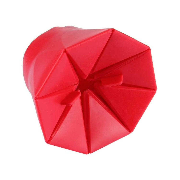 2 PCS Creative Foldable Silicone Microwave Popcorn Maker(Red) - free shipping - PMC TechLife - Order now!