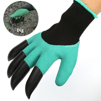 A Pair Latex Gloves ABS Gloves for Digging and Planting,The Right One with Claws - Garden Hand Tools by PMC Jewellery | Online Shopping South Africa | PMC Jewellery