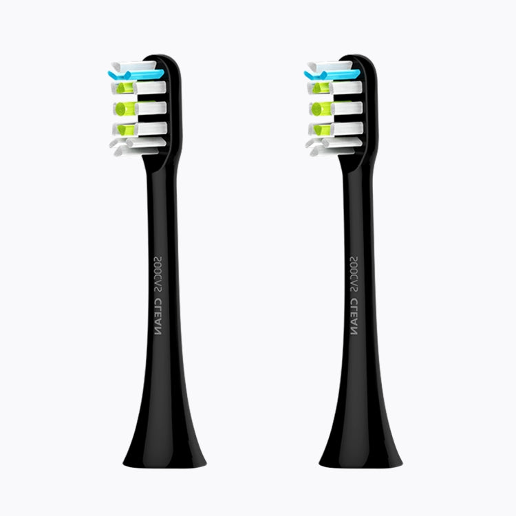 2 PCS Original Xiaomi Youpin General Cleaning Replacement Brush Heads for Xiaomi Soocare Sonic Electric Toothbrush (HC7711W)(Black) - Replacement Brush Heads by Xiaomi | Online Shopping South Africa | PMC Jewellery | Buy Now Pay Later Mobicred