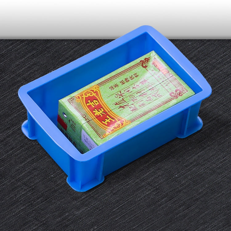 Thick Multi-function Material Box Brand New Flat Plastic Parts Box Tool Box, Size: 15.6cm x 10.1cm x 5.3cm(Blue) - Storage Bags & Boxes by PMC TechLife | Online Shopping South Africa | PMC TechLife | Buy Now Pay Later Mobicred