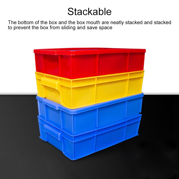 Thick Multi-function Material Box Brand New Flat Plastic Parts Box Tool Box, Size: 20.7cm x 13.7cm x 6.4cm(Blue) - Storage Bags & Boxes by PMC TechLife | Online Shopping South Africa | PMC TechLife | Buy Now Pay Later Mobicred