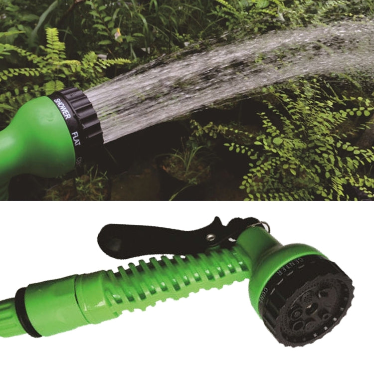 25FT Garden Watering Magic 3 Times Telescopic Pipe Magic Flexible Garden Hose Expandable Watering Hose with Plastic Hoses Telescopic Pipe with Spray Gun, Random Color Delivery - Watering & Irrigation by PMC Jewellery | Online Shopping South Africa | PMC Jewellery | Buy Now Pay Later Mobicred