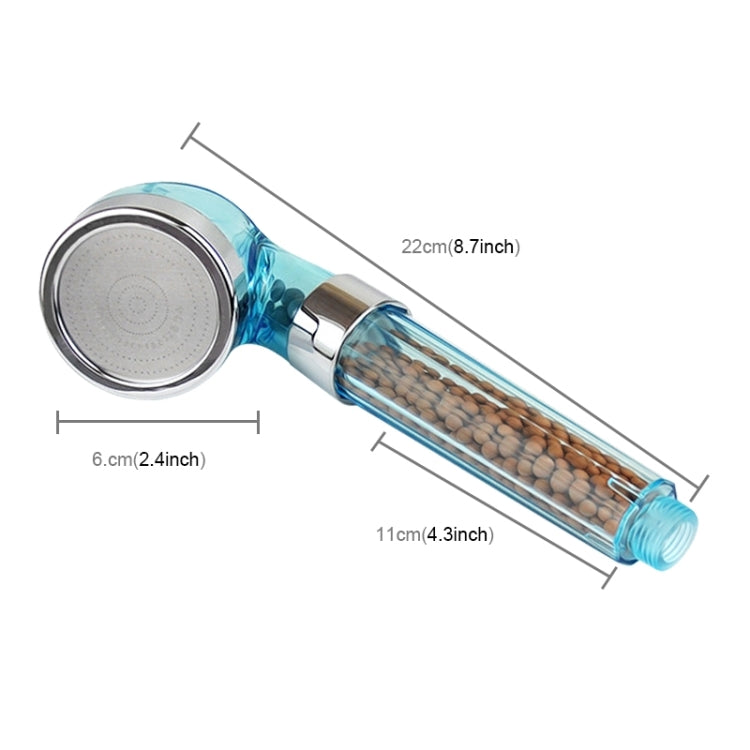 PC Negative Ions Shower Head, Size: Small, Interface:  2cm(Blue) - Shower Head by PMC TechLife | Online Shopping South Africa | PMC TechLife | Buy Now Pay Later Mobicred