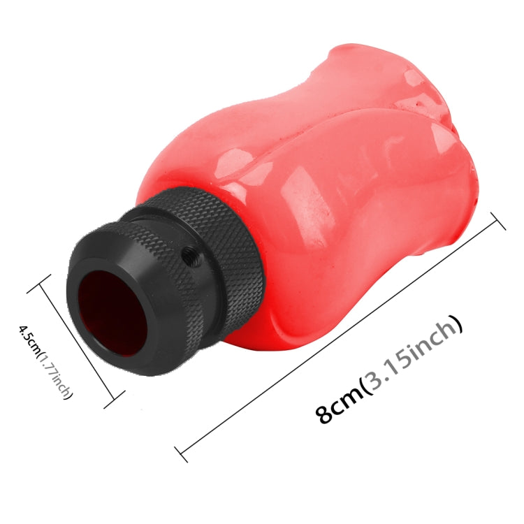 Rose Flower Shaped Universal Vehicle Car Manual Automatic Gear Shift Knob (Red) - free shipping - PMC TechLife - Order now!
