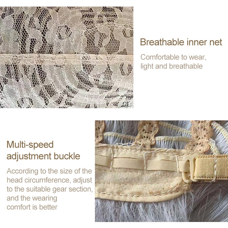 A557 Ladies Mid-point Big Wave Linen Brown Mixed Color Long Curly Wig - free shipping - PMC TechLife - Order now!