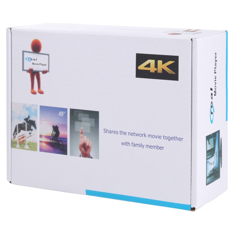 X8 UHD 4K Android 4.4.2 Media Player TV Box with Remote Control, RK3229 Quad Core up to 1.5GHz, RAM: 1GB, ROM: 8GB, Support WiFi, USB 3.0, HD Media Interface, TF Card, US Plug - Multimedia Player by PMC Jewellery | Online Shopping South Africa | PMC Jewellery | Buy Now Pay Later Mobicred