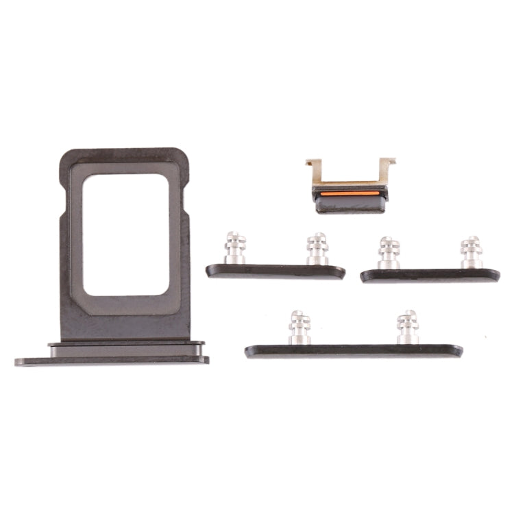 SIM Card Tray + SIM Card Tray + Side Key for iPhone 11 Pro Max / 11 Pro(Black) - Others by PMc TechLife | Online Shopping South Africa | PMc TechLife | Buy Now Pay Later Mobicred