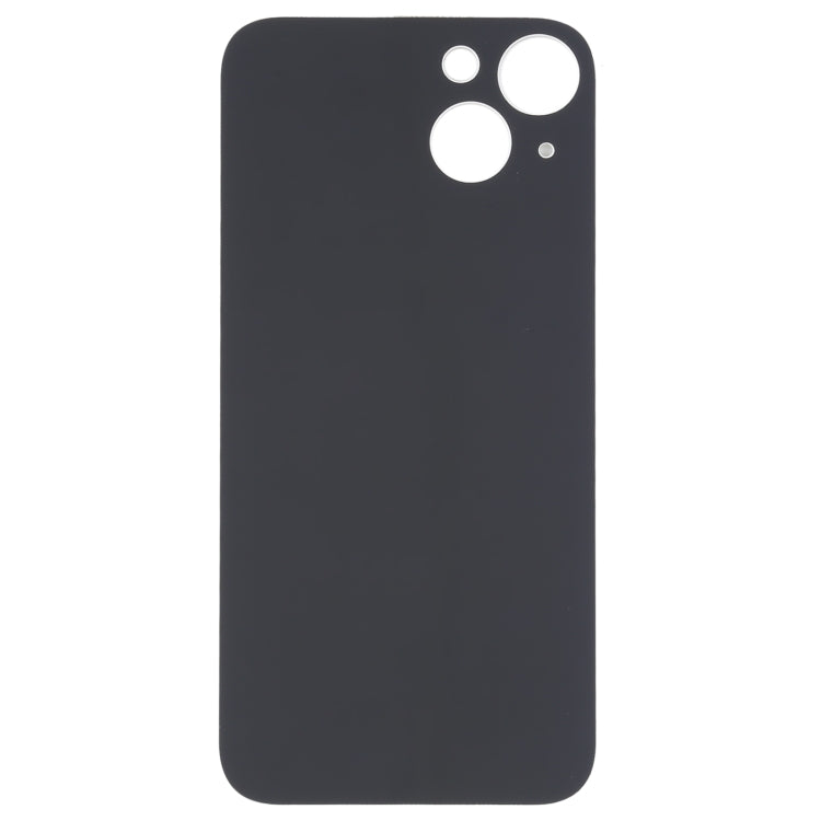 For iPhone 14 Plus Easy Replacement Big Camera Hole Glass Back Battery Cover(Silver) - Back Cover by PMc TechLife | Online Shopping South Africa | PMc TechLife | Buy Now Pay Later Mobicred
