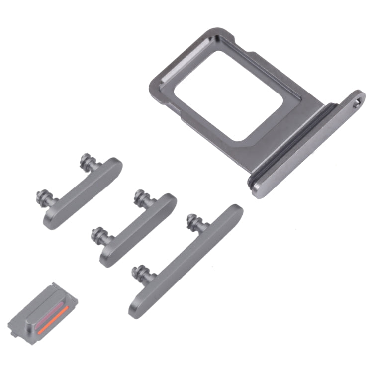 SIM Card Tray + SIM Card Tray + Side Keys for iPhone 14 Pro (Black) - Others by PMC TechLife | Online Shopping South Africa | PMC TechLife | Buy Now Pay Later Mobicred