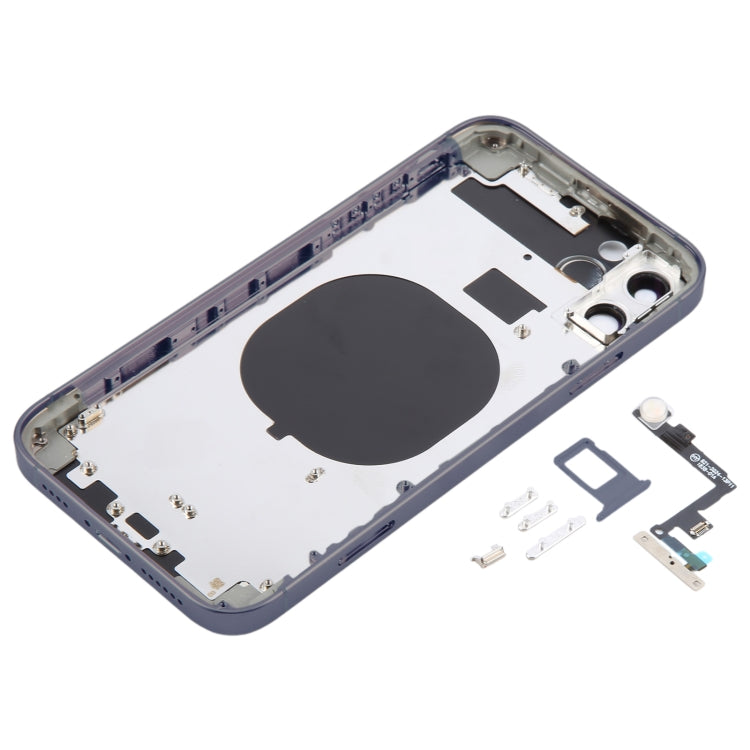 Back Cover with Appearance Imitation of iP15 Pro for iPhone 11(Blue) - Back Cover by PMC Jewellery | Online Shopping South Africa | PMC Jewellery | Buy Now Pay Later Mobicred