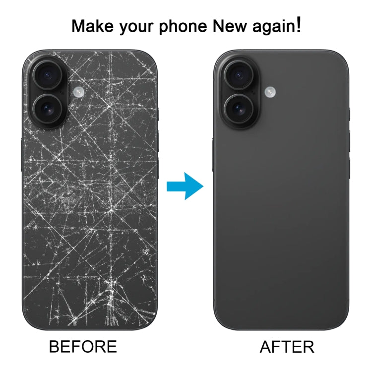 For iPhone 16 Battery Back Cover with Camera Lens Cover(Green) -  by PMC TechLife | Online Shopping South Africa | PMC TechLife | Buy Now Pay Later Mobicred