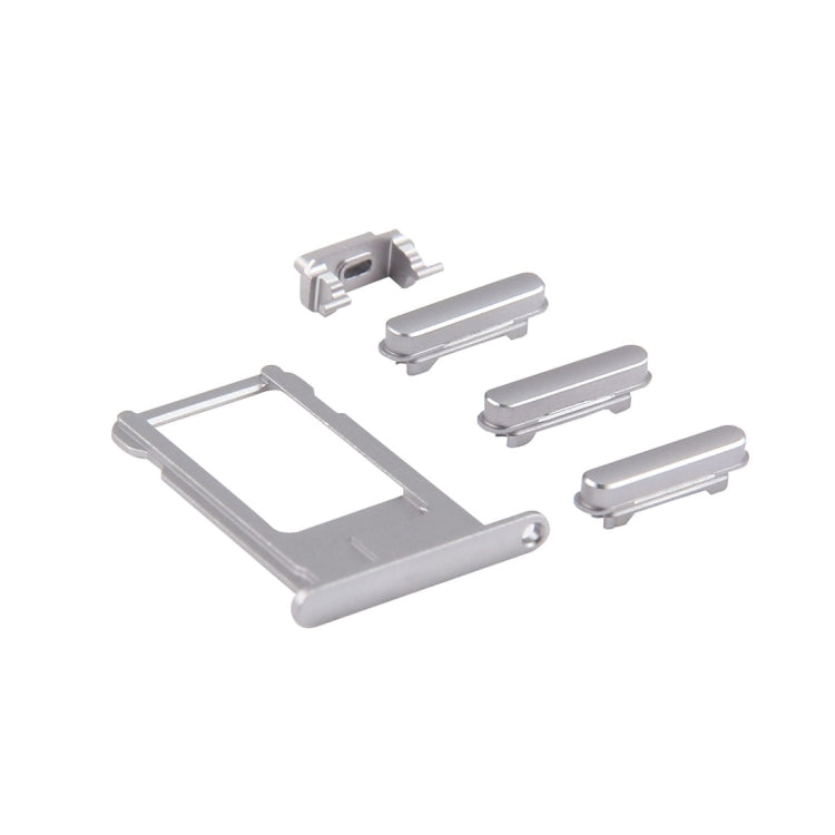4 in 1 for iPhone 6 Plus (Card Tray + Volume Control Key + Power Button + Mute Switch Vibrator Key)(Grey) - iPhone 6/6 Plus Parts by PMc TechLife | Online Shopping South Africa | PMc TechLife | Buy Now Pay Later Mobicred