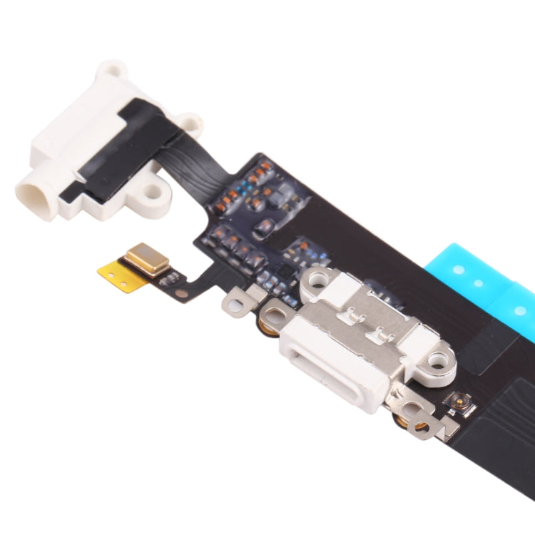 Original Charging Port Flex Cable for iPhone 6 Plus(White) - iPhone 6/6 Plus Parts by PMC Jewellery | Online Shopping South Africa | PMC Jewellery | Buy Now Pay Later Mobicred