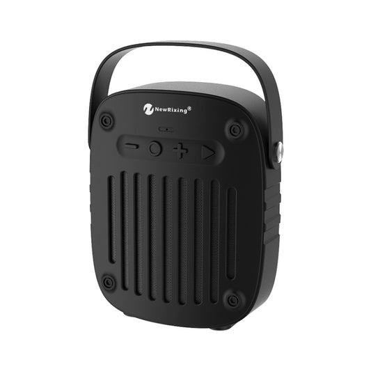 NewRixing NR-4014 Outdoor Portable Hand-held Bluetooth Speaker with Hands-free Call Function, Support TF Card & USB & FM & AUX (Black) - Desktop Speaker by NewRixing | Online Shopping South Africa | PMC Jewellery | Buy Now Pay Later Mobicred