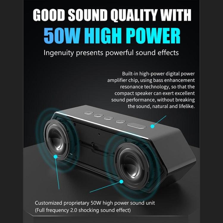 XDOBO Nirvana Gaming Portable Wireless Bluetooth Speaker Desktop Subwoofer (Black) - Desktop Speaker by XDOBO | Online Shopping South Africa | PMC Jewellery | Buy Now Pay Later Mobicred