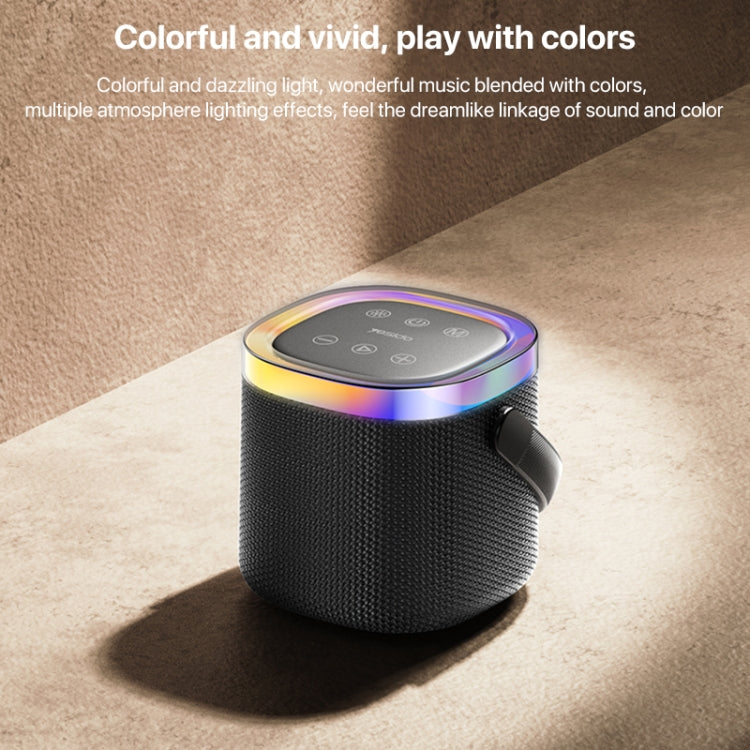 Yesido YSW25 8W RGB mini Portable Outdoor Bluetooth Speaker - Desktop Speaker by Yesido | Online Shopping South Africa | PMC TechLife | Buy Now Pay Later Mobicred