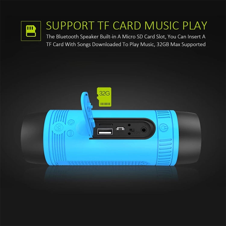 ZEALOT S1 Bluetooth 4.0 Wireless Wired Stereo Speaker Subwoofer Audio Receiver with 4000mAh Battery, Support 32GB Card, For iPhone, Galaxy, Sony, Lenovo, HTC, Huawei, Google, LG, Xiaomi, other Smartphones(Green) - Desktop Speaker by ZEALOT | Online Shopping South Africa | PMC Jewellery | Buy Now Pay Later Mobicred