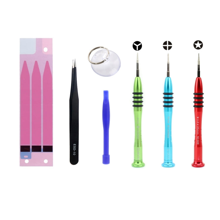 JIAFA JF-8163 7 in 1 Battery Repair Tool Set for iPhone 7 Plus - free shipping - PMC TechLife - Order now!