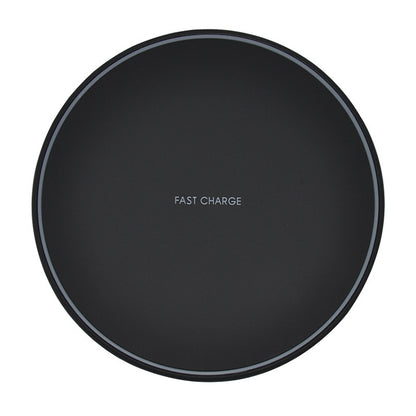 KD-1 Ultra-thin 10W Fast Charging Wireless Charger for Android Phones & iPhone(Black) - Wireless Charger by PMC Jewellery | Online Shopping South Africa | PMC Jewellery | Buy Now Pay Later Mobicred