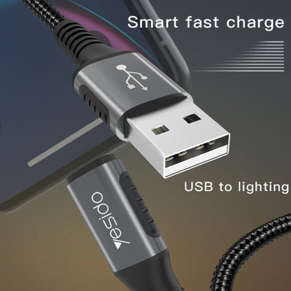 Yesido CA36 5A USB to 8 Pin Charging Cable, Length: 1.2m - Normal Style Cable by Yesido | Online Shopping South Africa | PMC Jewellery | Buy Now Pay Later Mobicred