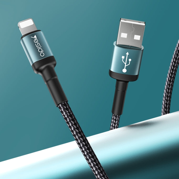 Yesido CA74 2.4A USB to 8 Pin Charging Cable, Length: 1.2m - Normal Style Cable by Yesido | Online Shopping South Africa | PMC Jewellery | Buy Now Pay Later Mobicred