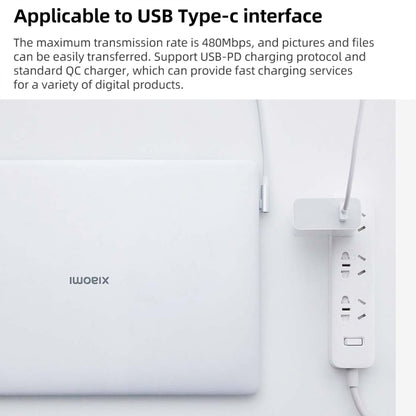 Original Xiaomi 6A USB to USB-C / Type-C 90 Degree Elbow Fast Charging Data Cable, Length: 1.5m - USB-C & Type-C Cable by Xiaomi | Online Shopping South Africa | PMC Jewellery | Buy Now Pay Later Mobicred