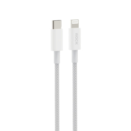 ROCK Z20 1m PD27W USB-C / Type-C to 8 Pin Fast Charging Data Cable - 2 in 1 Cable by ROCK | Online Shopping South Africa | PMC Jewellery | Buy Now Pay Later Mobicred