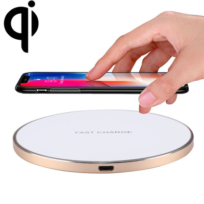 Q21 Fast Charging Wireless Charger Station with Indicator Light(Gold) - Wireless Charger by PMC Jewellery | Online Shopping South Africa | PMC Jewellery | Buy Now Pay Later Mobicred