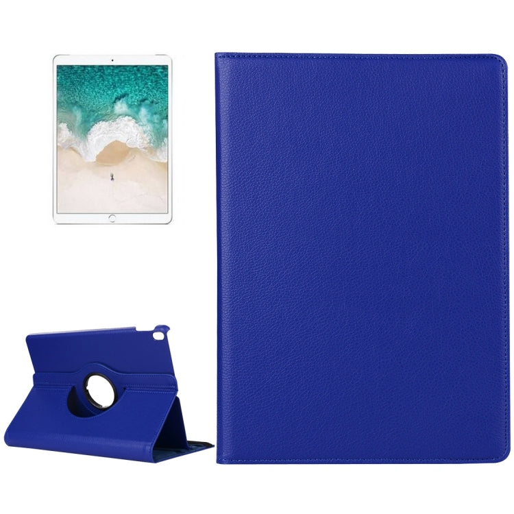 Litchi Texture 360 Degree Spin Multi-function Horizontal Flip Leather Protective Case with Holder for iPad Pro 10.5 inch / iPad Air (2019) (Dark Blue) - iPad Pro 10.5 inch Cases by PMC Jewellery | Online Shopping South Africa | PMC Jewellery | Buy Now Pay Later Mobicred