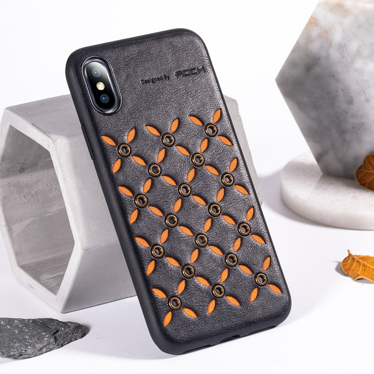 For iPhone XR ROCK Origin Series Business TPU + PU Protective Case - More iPhone Cases by ROCK | Online Shopping South Africa | PMC Jewellery | Buy Now Pay Later Mobicred