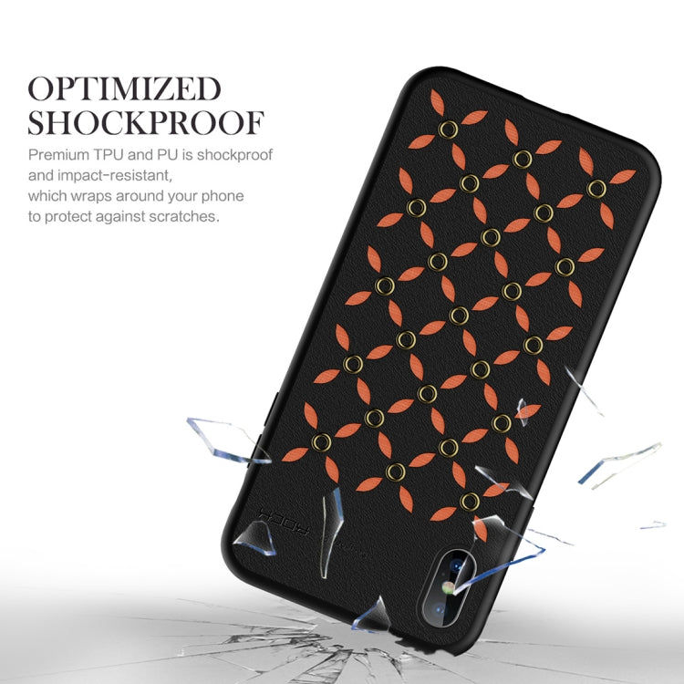 For iPhone XR ROCK Origin Series Business TPU + PU Protective Case - More iPhone Cases by ROCK | Online Shopping South Africa | PMC Jewellery | Buy Now Pay Later Mobicred