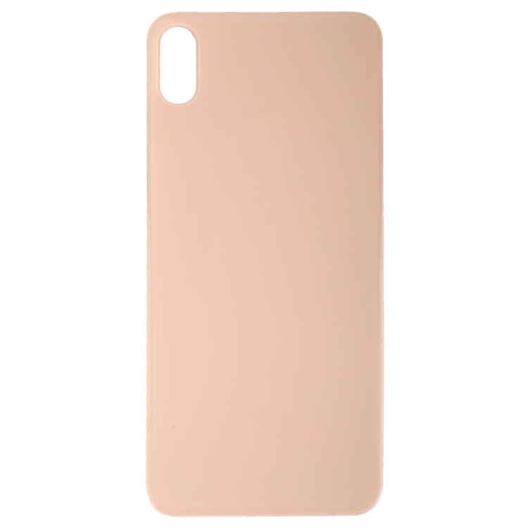 Easy Replacement Big Camera Hole Glass Back Battery Cover with Adhesive for iPhone XS(Gold) - Back Cover by PMC TechLife | Online Shopping South Africa | PMC TechLife | Buy Now Pay Later Mobicred