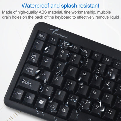 DS-8800 USB Interface Prevent Water Splashing Laser Engraving Character One-piece Wired Touchpad Keyboard, Length: 1.5m - Wired Keyboard by PMC Jewellery | Online Shopping South Africa | PMC Jewellery | Buy Now Pay Later Mobicred