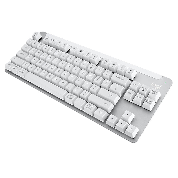 Logitech K855 Wireless Bluetooth Dual Mode Silent Mechanical Keyboard (White) - free shipping - PMC Jewellery - Order now!