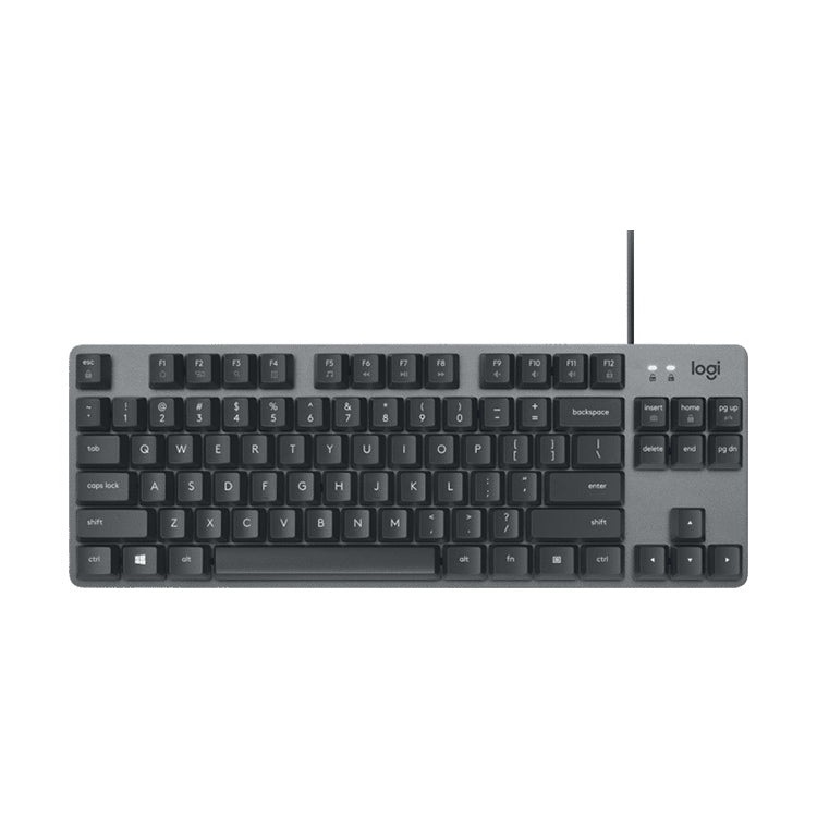Logitech K835 Mini Mechanical Wired Keyboard, Green Shaft (Black) - free shipping - PMC Jewellery - Order now!