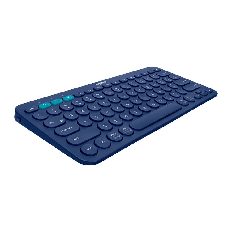 Logitech K380 Portable Multi-Device Wireless Bluetooth Keyboard (Blue) - free shipping - PMC Jewellery - Order now!