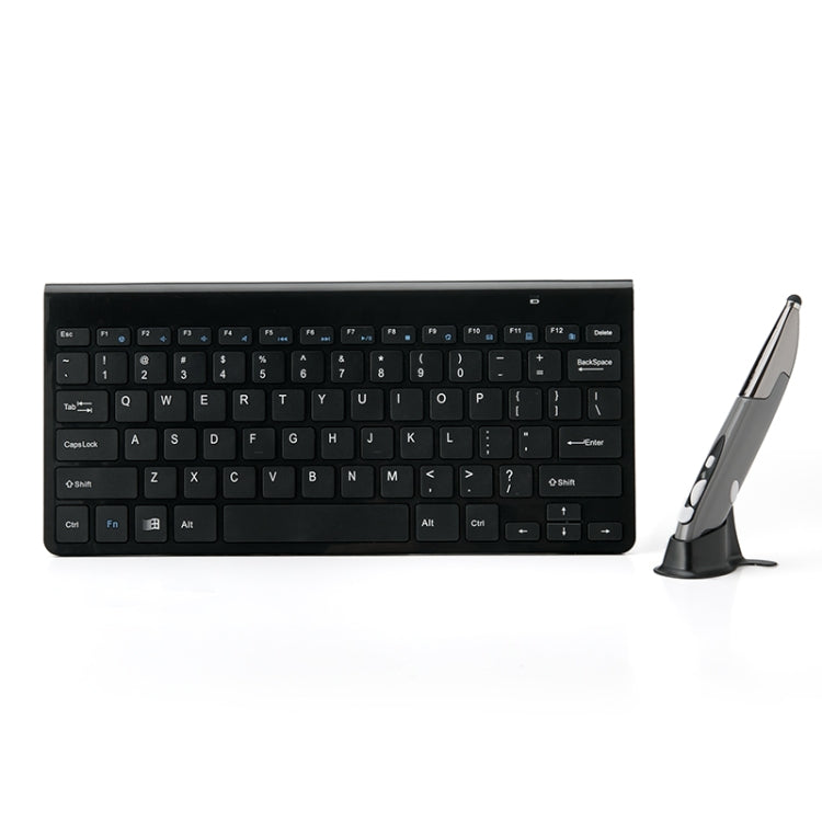 KM-909 2.4GHz Smart Stylus Pen Wireless Optical Mouse + Wireless Keyboard Set(Black) - Wireless Keyboard by PMC Jewellery | Online Shopping South Africa | PMC Jewellery | Buy Now Pay Later Mobicred