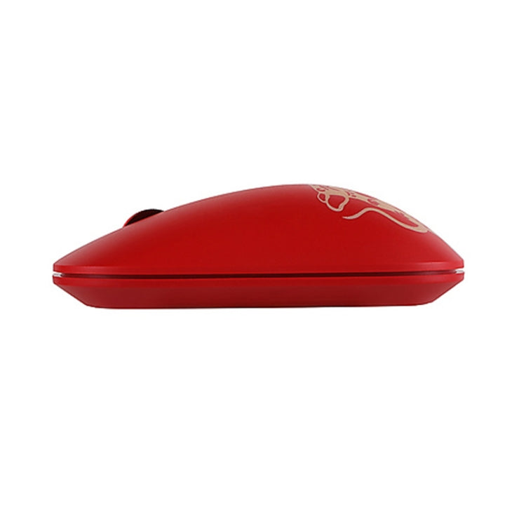 Lenovo Air Handle Lightweight Portable Mute Wireless Mouse, Blessing Mouse Version (Red) - Wireless Mice by Lenovo | Online Shopping South Africa | PMC Jewellery | Buy Now Pay Later Mobicred