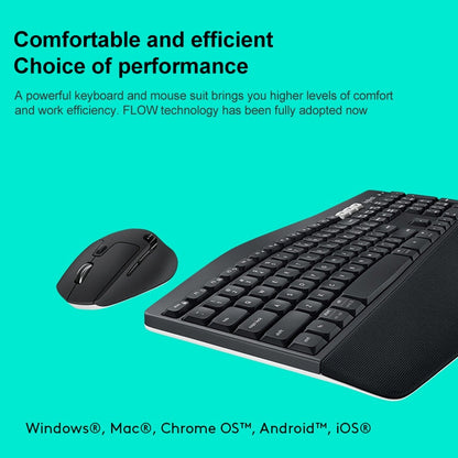 Logitech MK850 Wireless Bluetooth Keyboard Mouse Set - Wireless Keyboard by Logitech | Online Shopping South Africa | PMC Jewellery | Buy Now Pay Later Mobicred