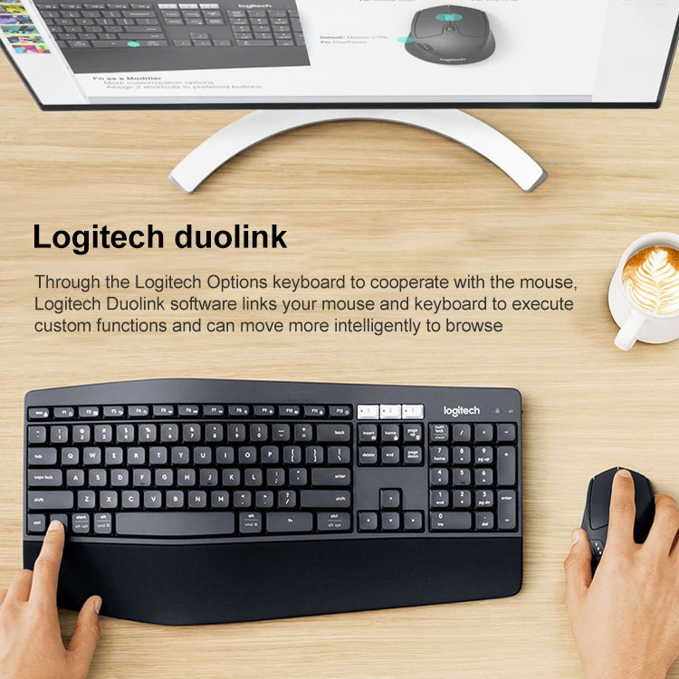 Logitech MK850 Wireless Bluetooth Keyboard Mouse Set - Wireless Keyboard by Logitech | Online Shopping South Africa | PMC Jewellery | Buy Now Pay Later Mobicred