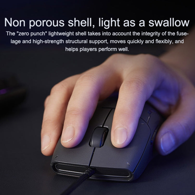 Original Xiaomi 6200DPI USB Wired Game Mouse Lite with RGB Light - Wired Mice by Xiaomi | Online Shopping South Africa | PMC Jewellery | Buy Now Pay Later Mobicred