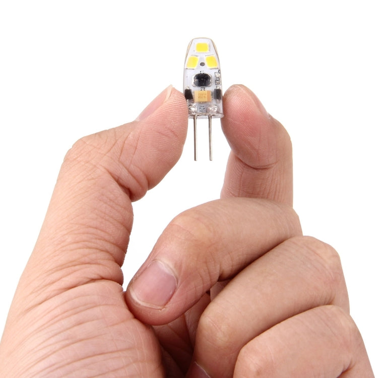 G4 2W 120LM Corn Light Bulb, 6 LED SMD 2835 Silicone, DC 12V(Warm White) - LED Blubs & Tubes by PMc TechLife | Online Shopping South Africa | PMc TechLife | Buy Now Pay Later Mobicred