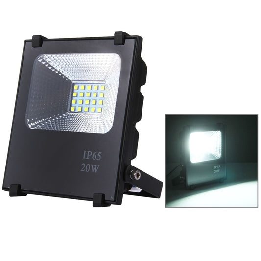 20W IP65 Waterproof LED Floodlight, 2700-6500K SMD-5054 Lamp, AC 85-265V(White Light) - Floodlights by PMC Jewellery | Online Shopping South Africa | PMC Jewellery | Buy Now Pay Later Mobicred