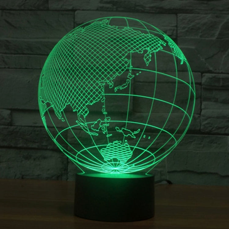 Asia Style 3D Touch Switch Control LED Light , 7 Color Discoloration Creative Visual Stereo Lamp Desk Lamp Night Light - Novelty Lighting by PMC TechLife | Online Shopping South Africa | PMC TechLife | Buy Now Pay Later Mobicred