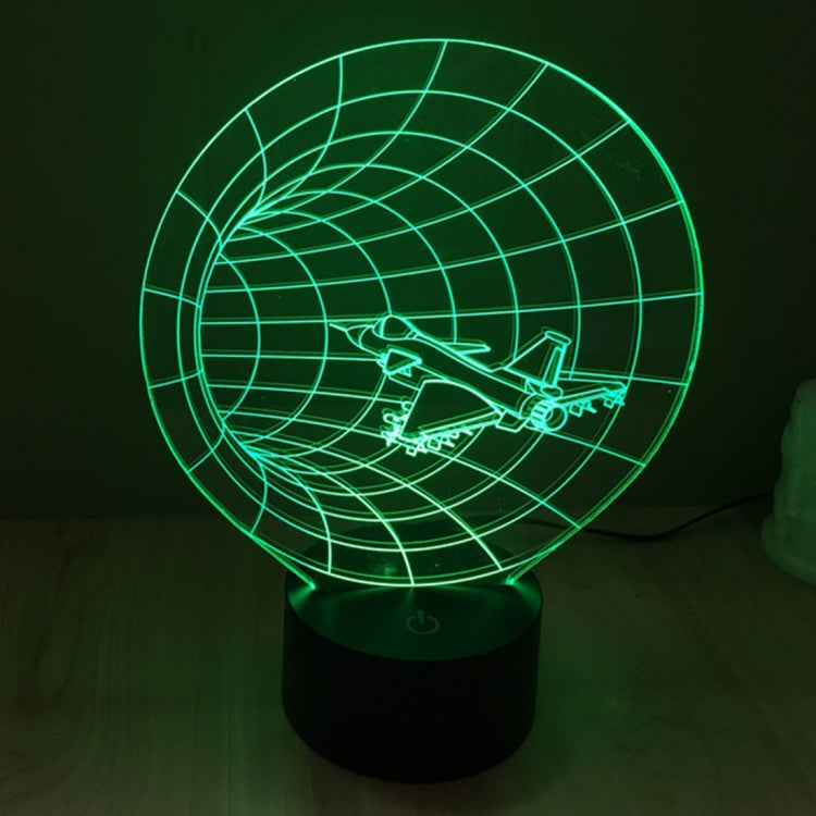 Time Machine Style 3D Touch Switch Control LED Light , 7 Color Discoloration Creative Visual Stereo Lamp Desk Lamp Night Light - Novelty Lighting by PMC TechLife | Online Shopping South Africa | PMC TechLife | Buy Now Pay Later Mobicred
