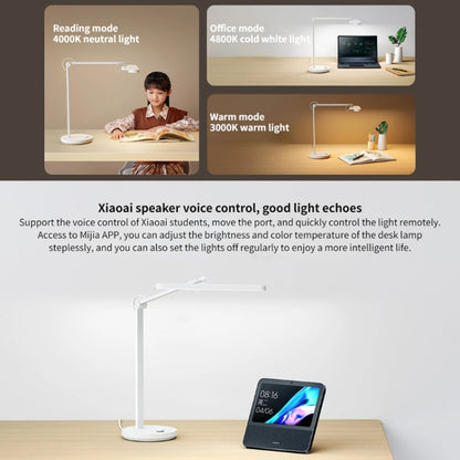 Original Xiaomi Mijia LED Desk Lamp Pro Reading Writing Edition, US Plug (White) - Desk Lamps by Xiaomi | Online Shopping South Africa | PMC Jewellery | Buy Now Pay Later Mobicred