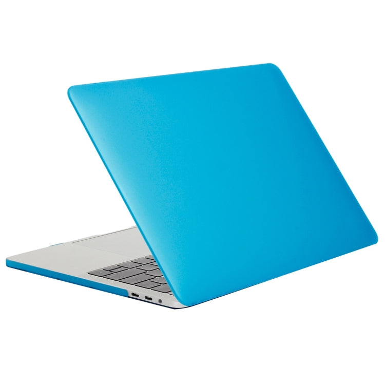 Laptop Frosted Texture PC Protective Case for 2016 New Macbook Pro 13.3 inch A2159 & A1706 & A1708(Baby Blue) - MacBook Pro Cases by PMC Jewellery | Online Shopping South Africa | PMC Jewellery | Buy Now Pay Later Mobicred